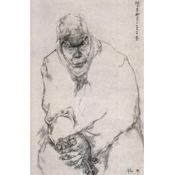 廖勤国画人物望京西去100000米—为供暖字画之家