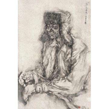 廖勤国画人物望京西去100000米—为供暖字画之家