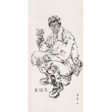 廖勤国画人物供暖人之王焕生字画之家