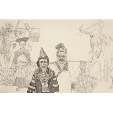 廖勤国画人物秘境无疆—第二稿 / 卷一字画之家