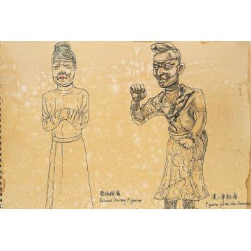 廖勤国画人物彩绘陶佣字画之家