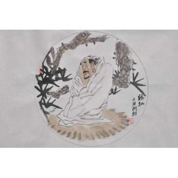 杨国新国画人物听松字画之家