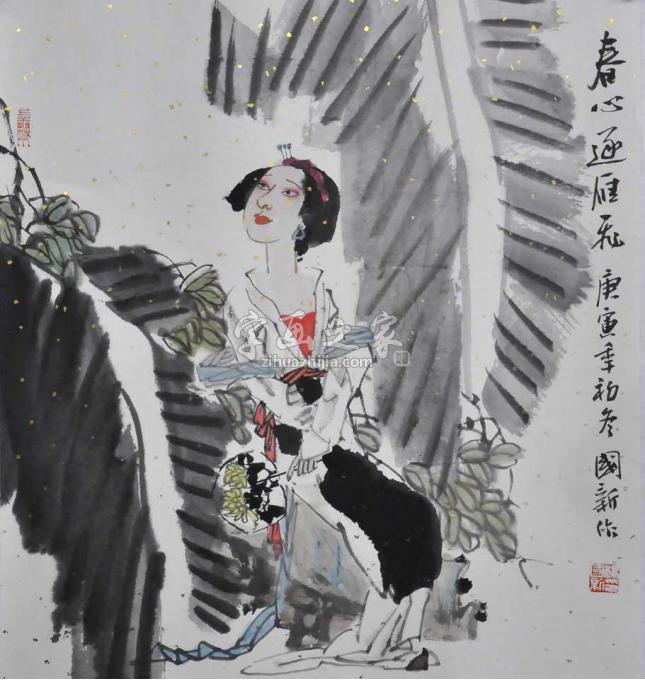 油画家杨国新字画之家