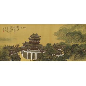 张孝友国画山水梦江南字画之家