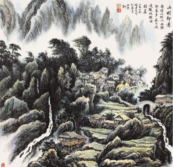 国画家张孝友字画之家