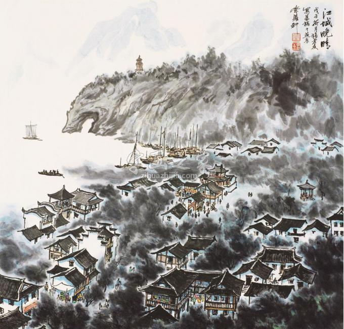 国画家张孝友字画之家