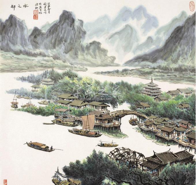 国画家张孝友字画之家