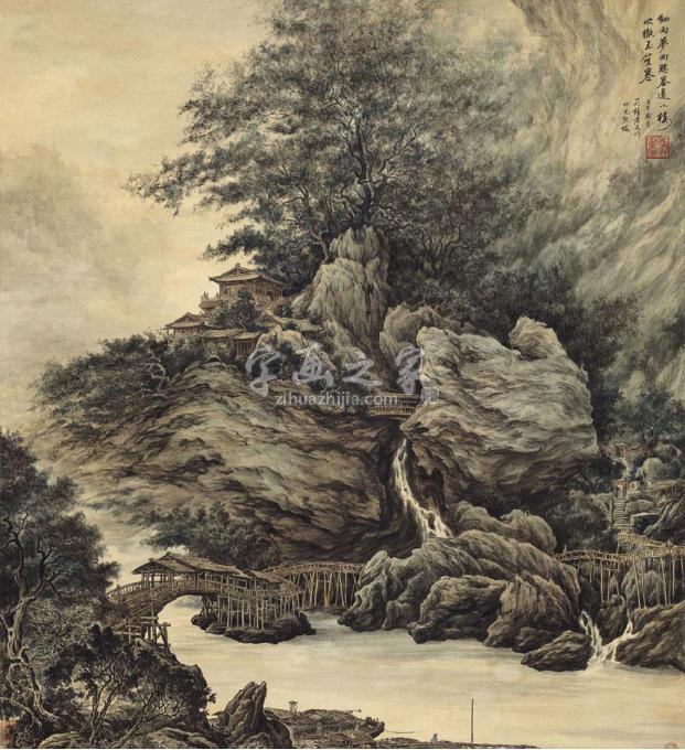国画家张孝友字画之家