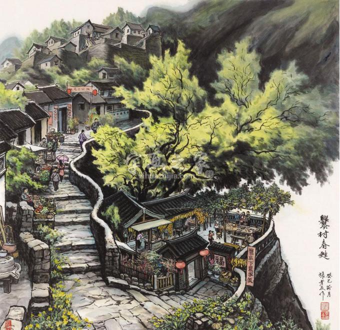 国画家张孝友字画之家