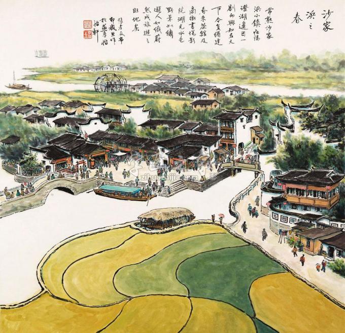 国画家张孝友字画之家