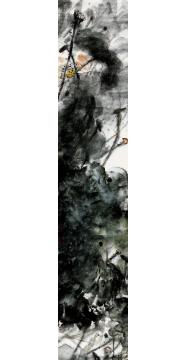 庄毓聪国画花鸟清气氤氲图字画之家