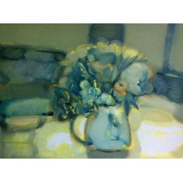 杨慧国画花鸟花之三字画之家