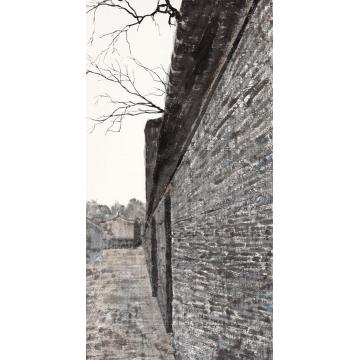 郎绍君油画风景老墙字画之家