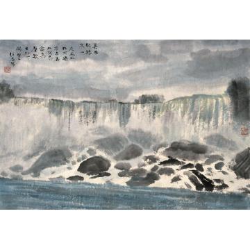 郎绍君油画风景美国纪游之一字画之家
