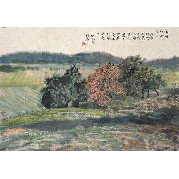 郎绍君国画山水美国纪游之二字画之家