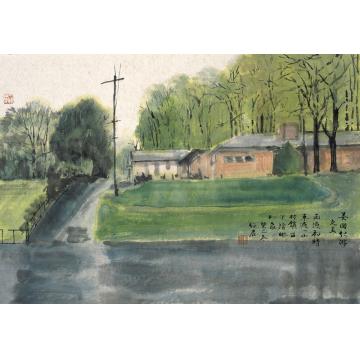郎绍君油画风景美国纪游之五字画之家