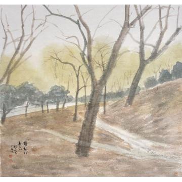 郎绍君油画风景萌动的春色字画之家
