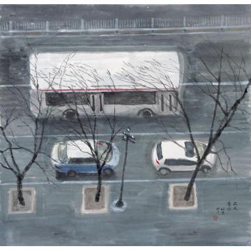 郎绍君其他西风暮雨字画之家