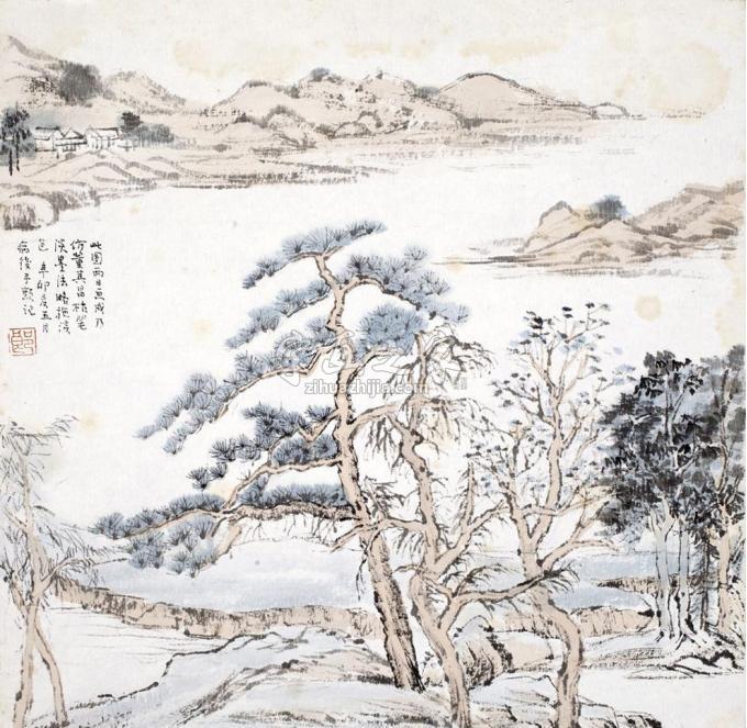 国画家郎绍君字画之家