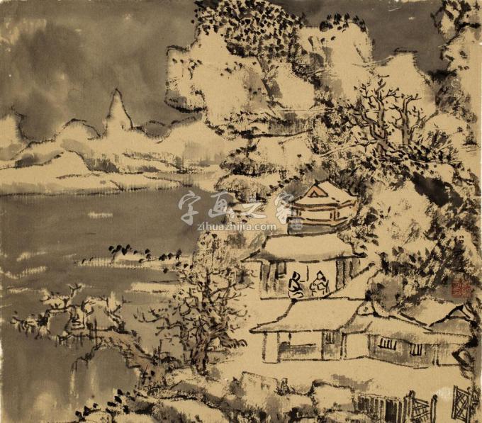 国画家郎绍君字画之家