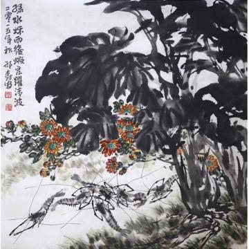 邢树安国画花鸟虾字画之家