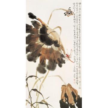 刘孟宽国画花鸟彩墨荷花字画之家