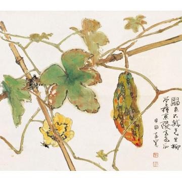 刘孟宽其他五色瓜Gourd字画之家