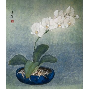 刘孟宽国画花鸟闲静字画之家