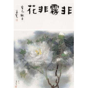 刘孟宽国画花鸟非雾非花字画之家