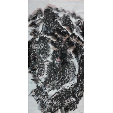 吴勇国画山水无题字画之家