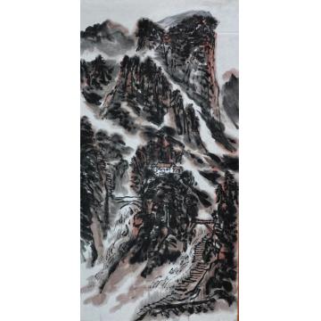 吴勇国画山水无题字画之家