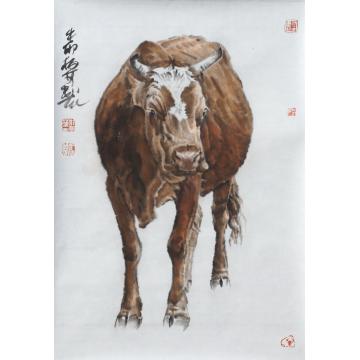 郑柏林国画动物《望》字画之家