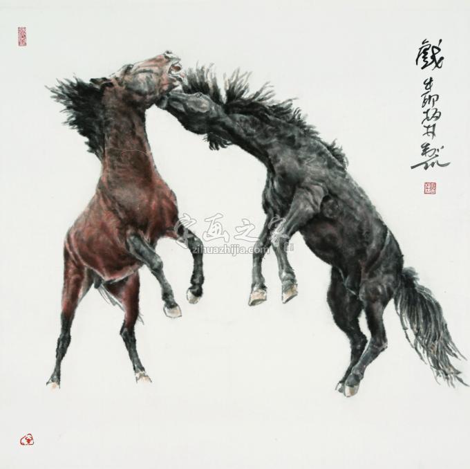 国画家郑柏林字画之家