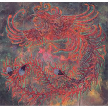 许英辉国画动物其他彩墨作品字画之家