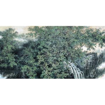 王世利油画风景一片生机字画之家