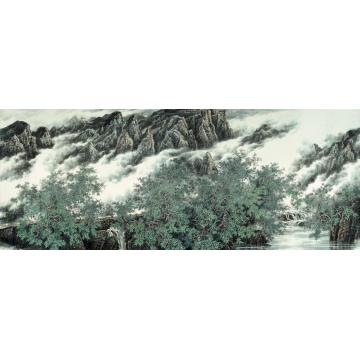 王世利国画山水云水风度气象万千字画之家