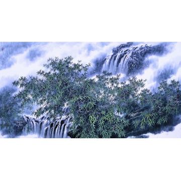 王世利油画风景云水间字画之家
