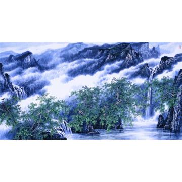 王世利国画山水云水生生字画之家