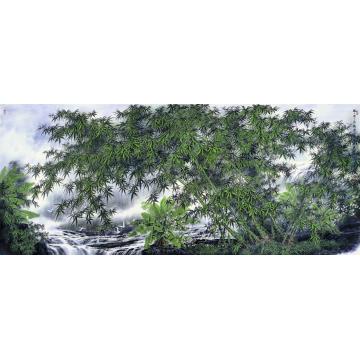 王世利油画风景枝枝叶叶总观情字画之家