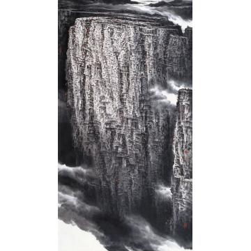 王世利国画山水离天三尺三字画之家