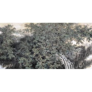 王世利油画风景一片生机字画之家