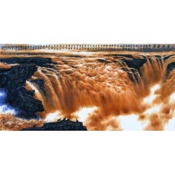 王世利国画山水金涛拍案字画之家