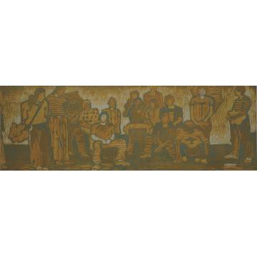 魏惠东国画人物流逝的记忆Ⅲ字画之家