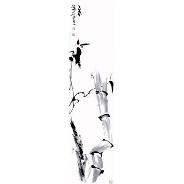 吴潘谷国画花鸟力争上进字画之家