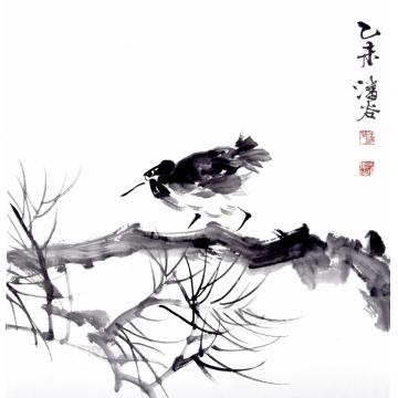吴潘谷国画花鸟松字画之家