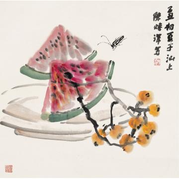 陈焕泽国画花鸟夏热字画之家