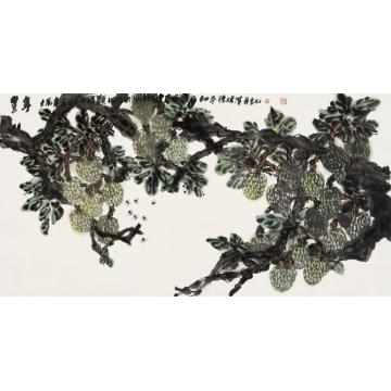 陈焕泽国画花鸟丰年字画之家
