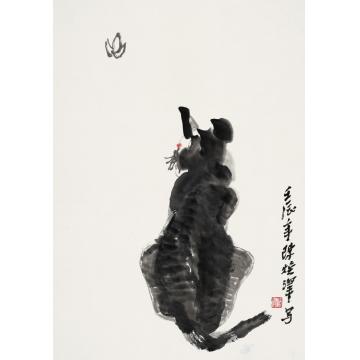 陈焕泽国画动物物趣天真字画之家