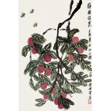 陈焕泽国画花鸟嶺南佳果字画之家