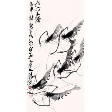 陈大陆国画花鸟六六大顺字画之家